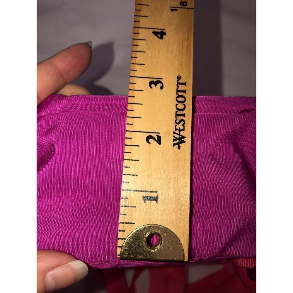 Champion Mini Backpack Adjustable Nylon Pink Stra… - image 5